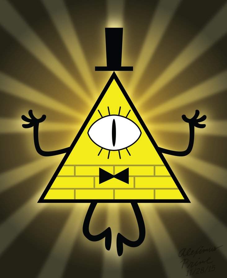 go bill cipher, I am huge fan of Bill cipher, I wish Bill cipher was ...