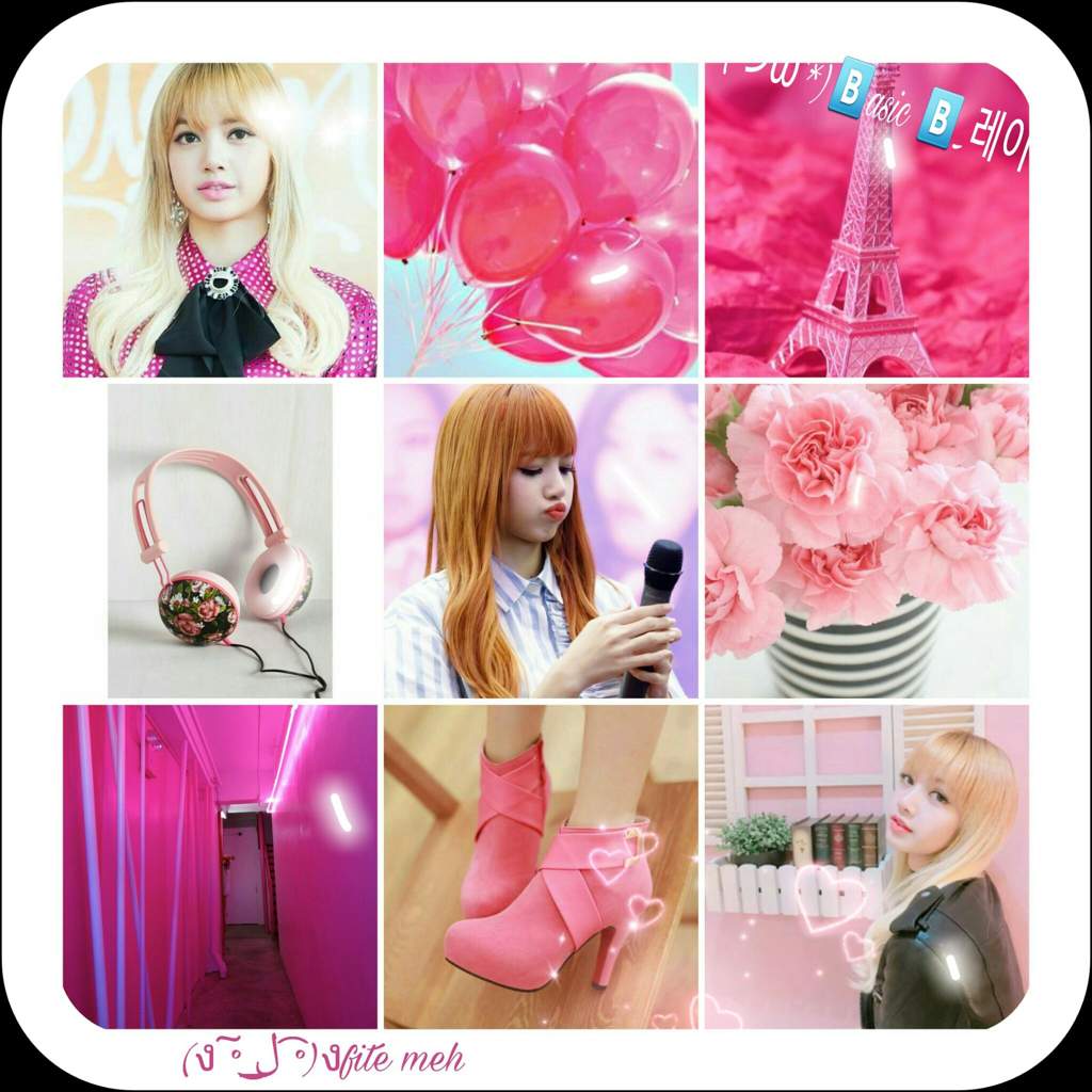 My firts Aesthetic!(Pink Lisa Aesthetic)