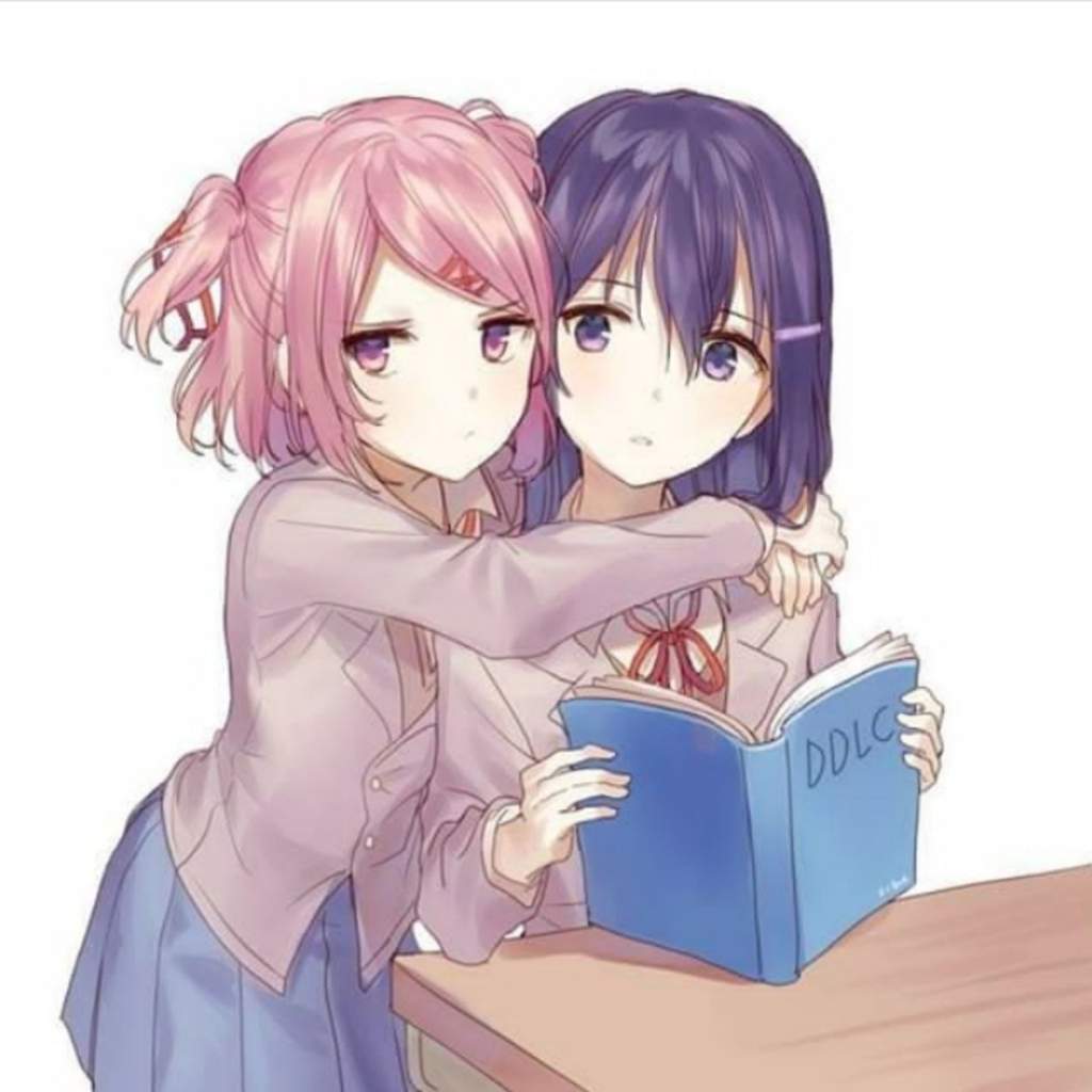 Natsuki and yuri is so cute | Doki Doki Literature Club! Amino