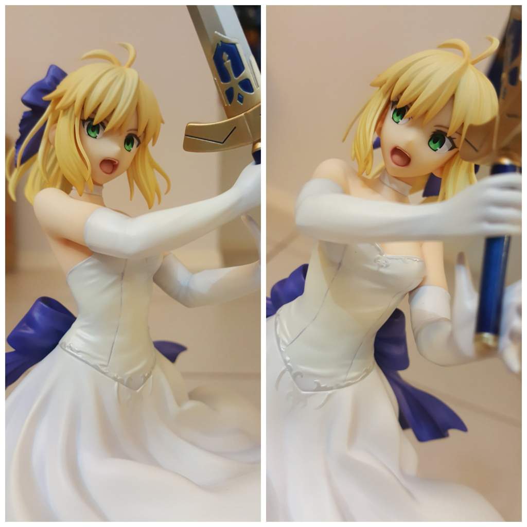 Saber White Dress Ver Review Unboxing Figure Collectors Amino