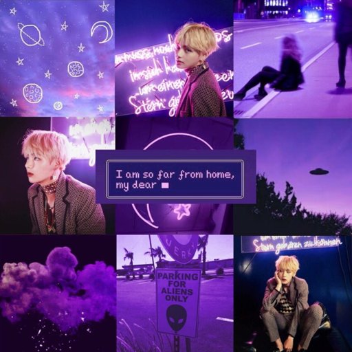 Kim Taehyung Purple Aesthetic 💜 | ARMY Aesthetics ♛ Amino