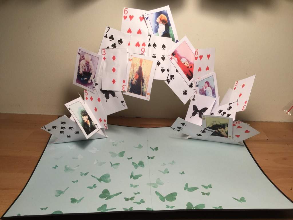 Diy House Of Cards Inspired Pop Up Card Army S Amino