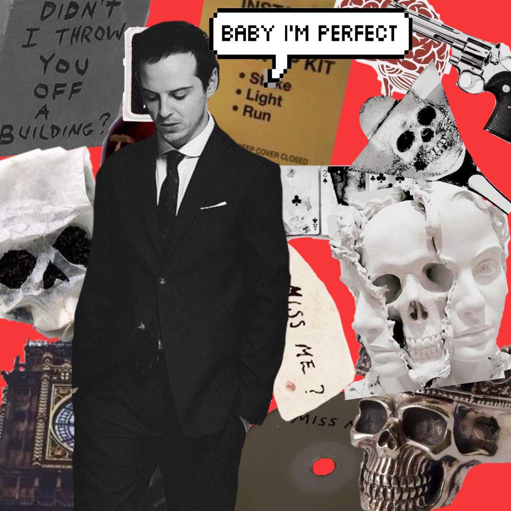 A Messy Jim Moriarty Aesthetic 