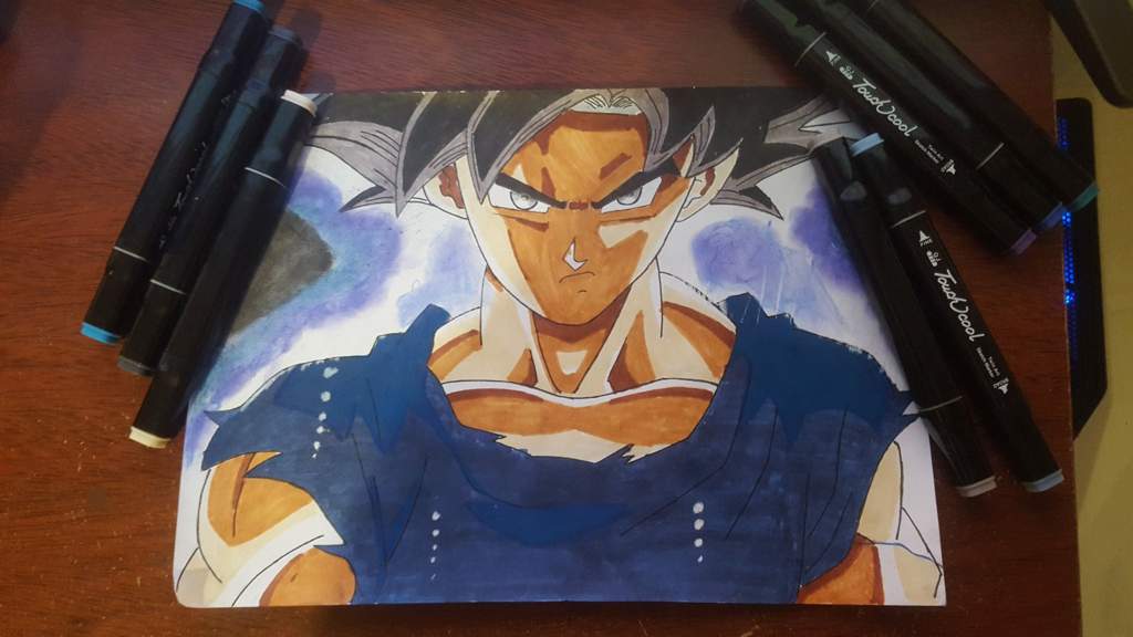 Como colorear Goku Ultra Instinto | Arte Anime Amino Amino