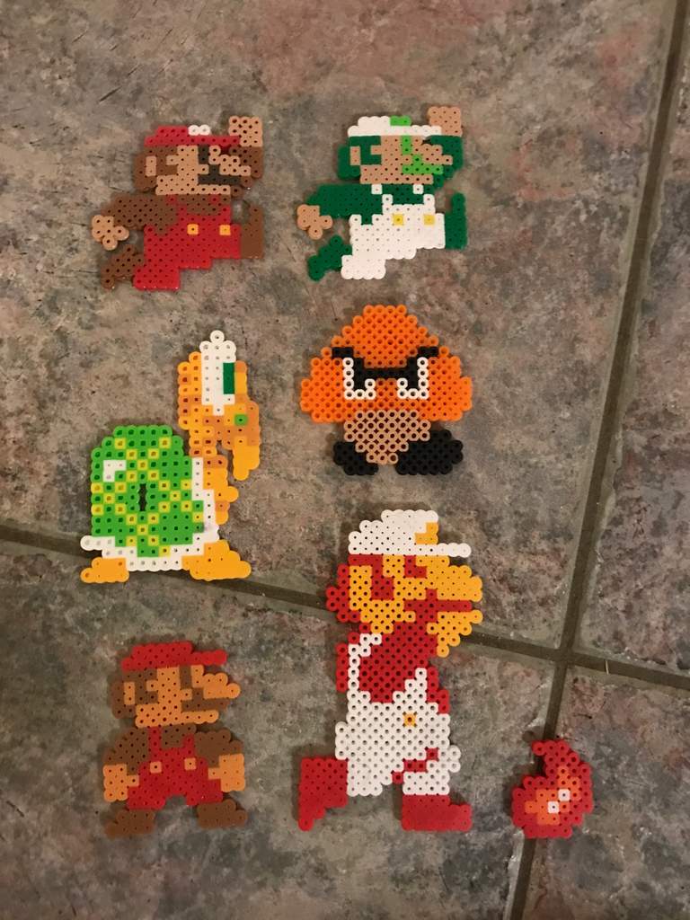 Super Mario Perler Beads v2 | Mario Amino