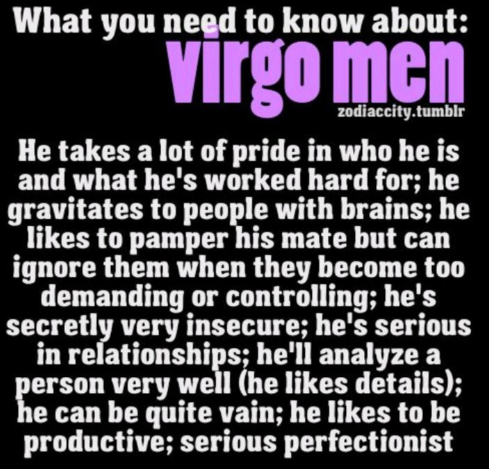 virgo traits tumblr