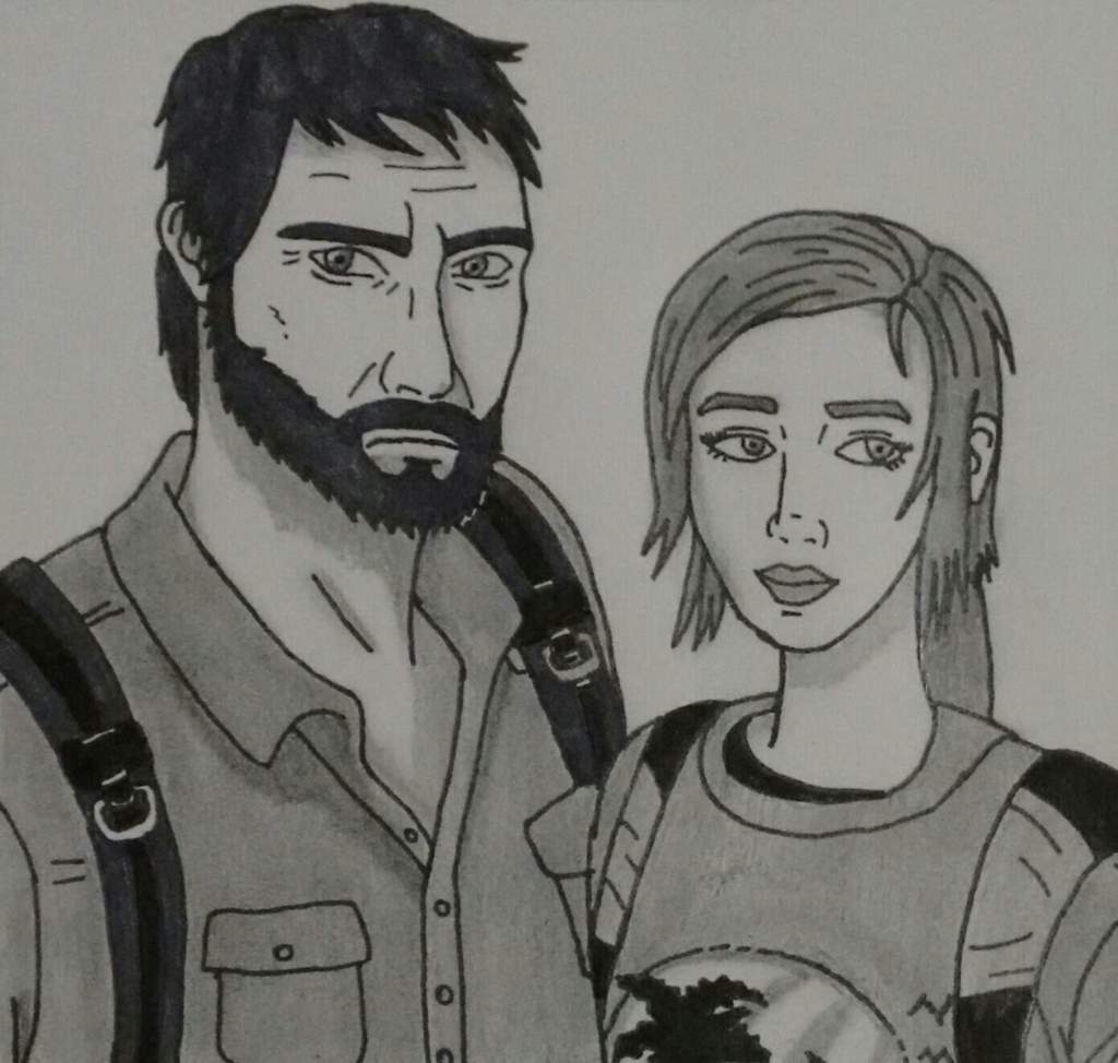 Dibujo The Last of Us terminado | •The Last Of Us Amino• Amino