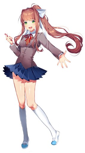 Monika sprite edit | Doki Doki Literature Club! Amino