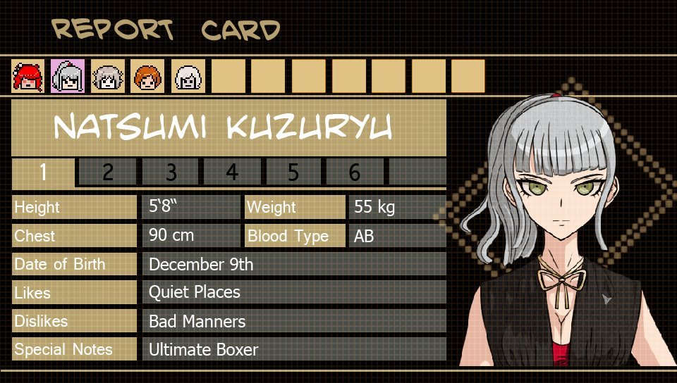 Ultimate Boxer Natsumi Kuzuryu | Danganronpa Amino