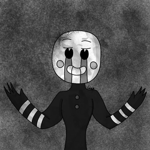 An Individual in black and white (Challenge entry!) | Five Nights At ...