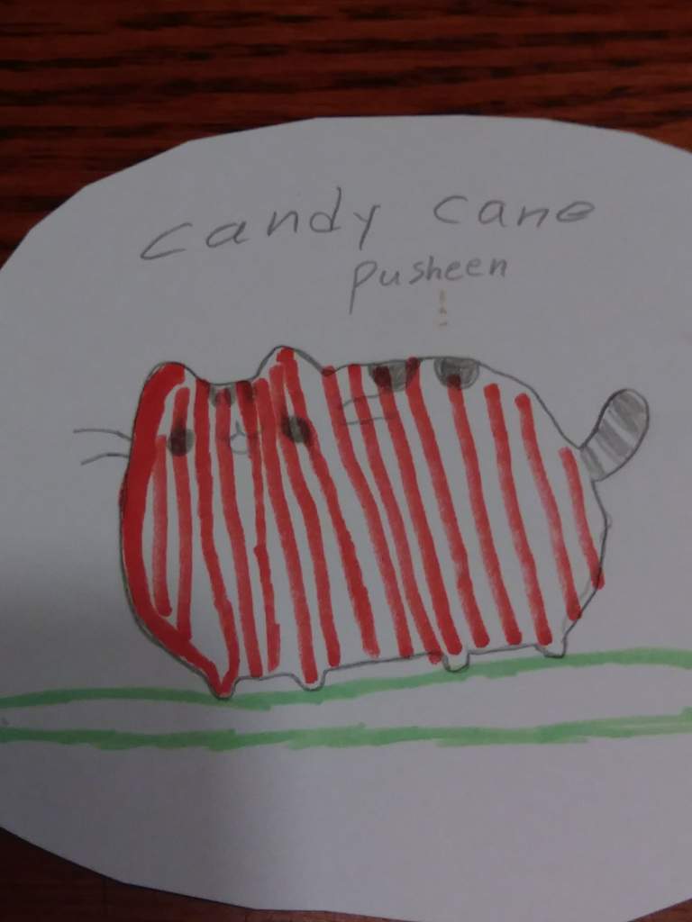 candy cane pusheen