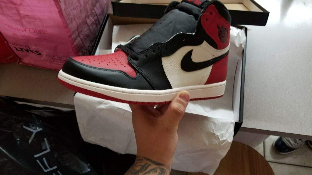 stock x bred toes