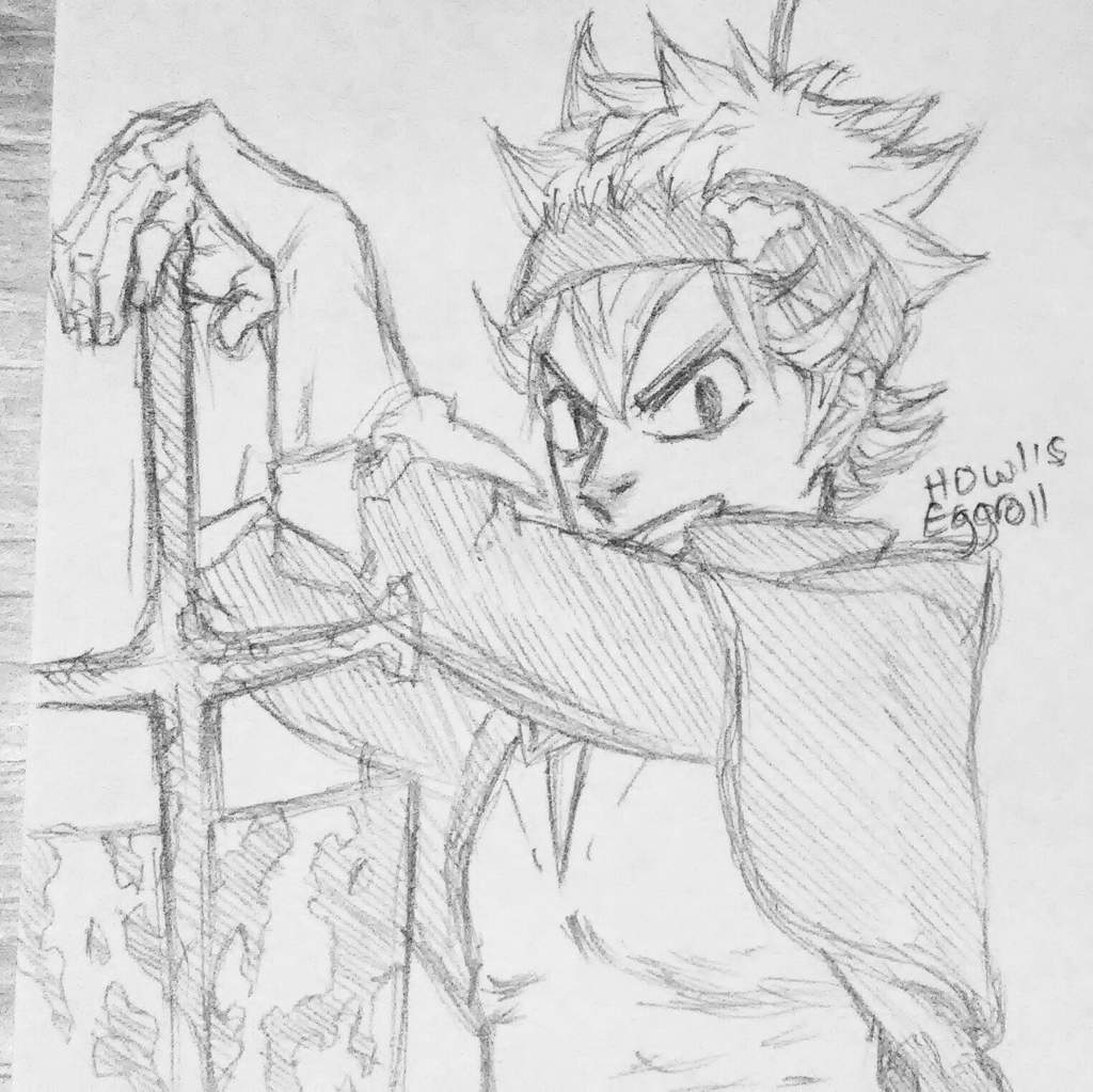 Draw Asta Black Clover