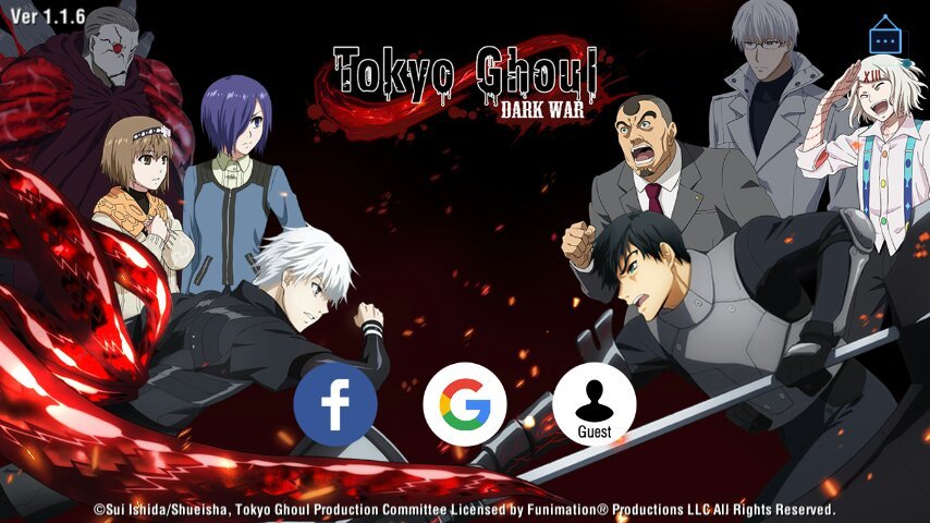 Коды на tokyo ghoul dark war