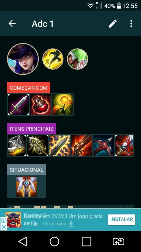 Caitlyn Build League Amino Portugues Amino