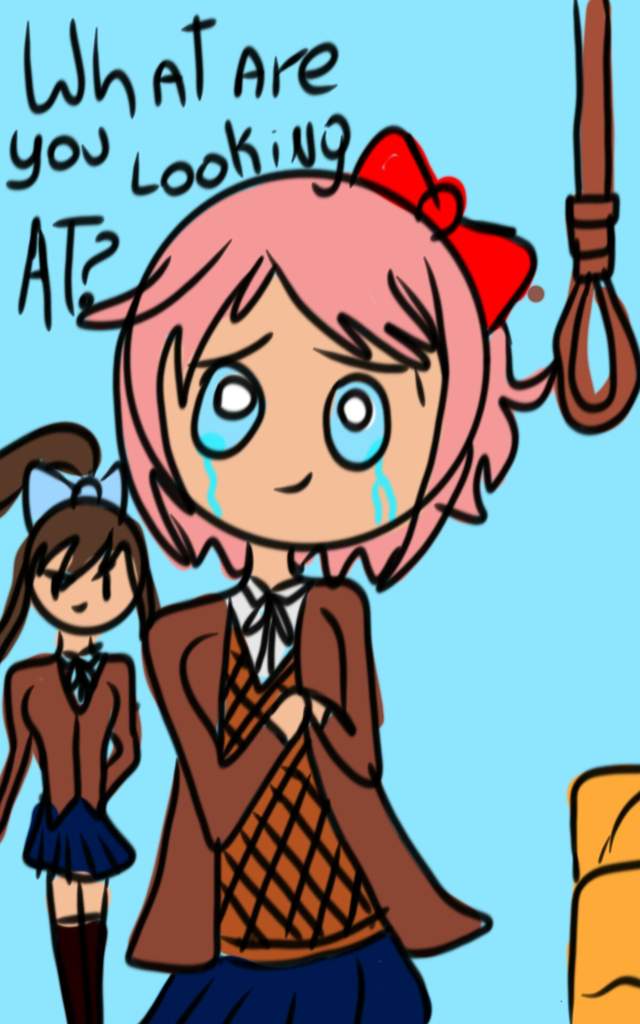 Sad Sayori | Doki Doki Literature Club! Amino