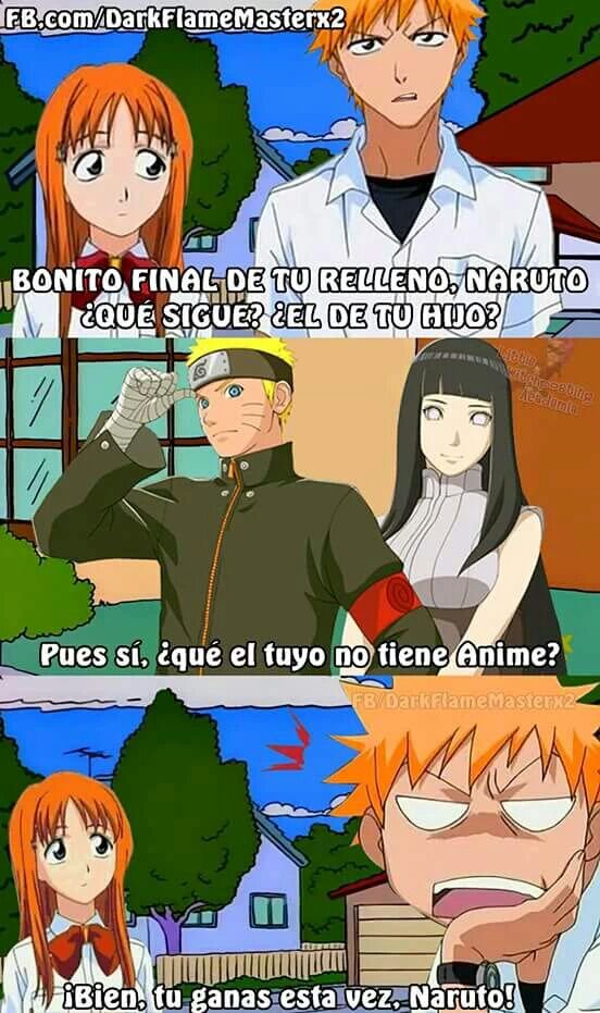 Naruto Shippuden Y Bleach Memes Anime Amino