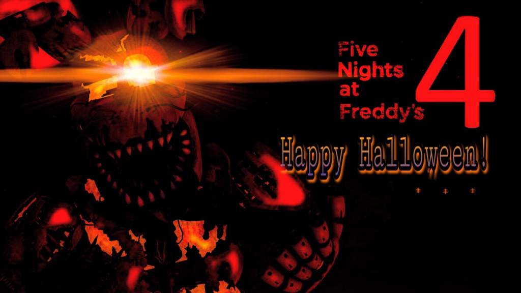 fnaf 4 halloween update