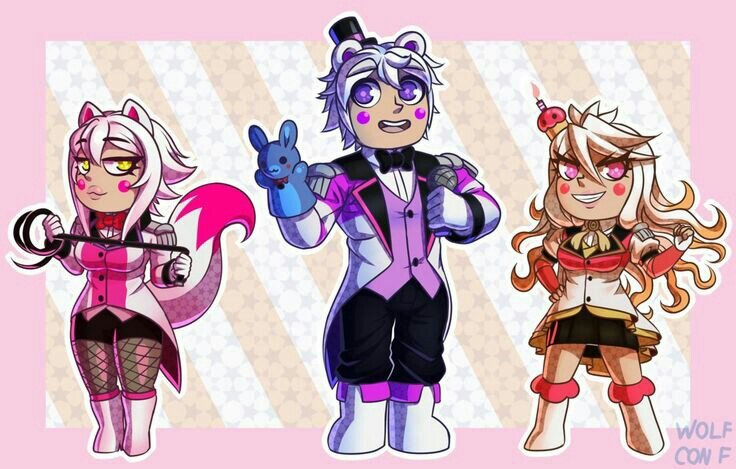 Funtime Freddy Funtime Foxy E Funtime Chica Five Nights At Freddys