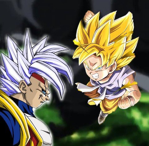 Kid Goku SSJ (GT) (Super 17 arc) vs Baby vegeta (GT) | DragonBallZ Amino