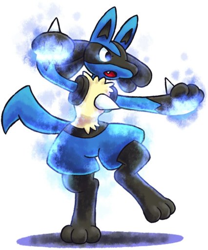 Lucario (Mario+Luigi RPG Style) (Credit goes to Master-Rainbow ...