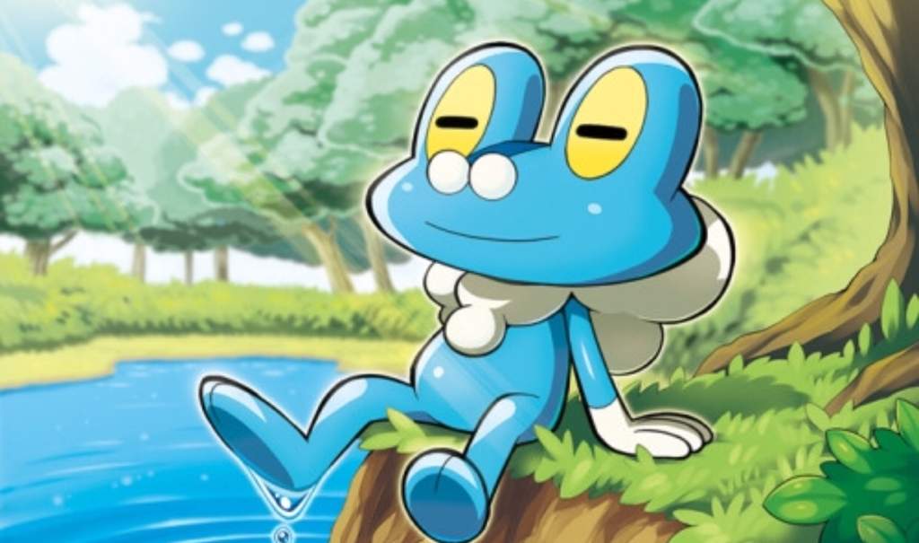 Froakie won as the best starter Pokémon for X and Y. I'm sorry for the...