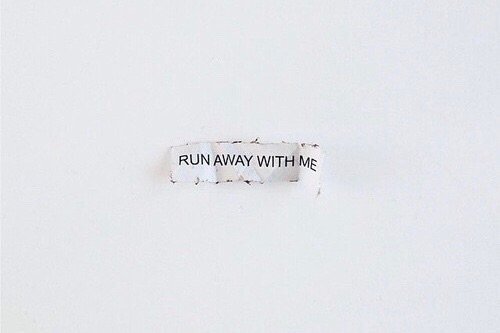 Am running away