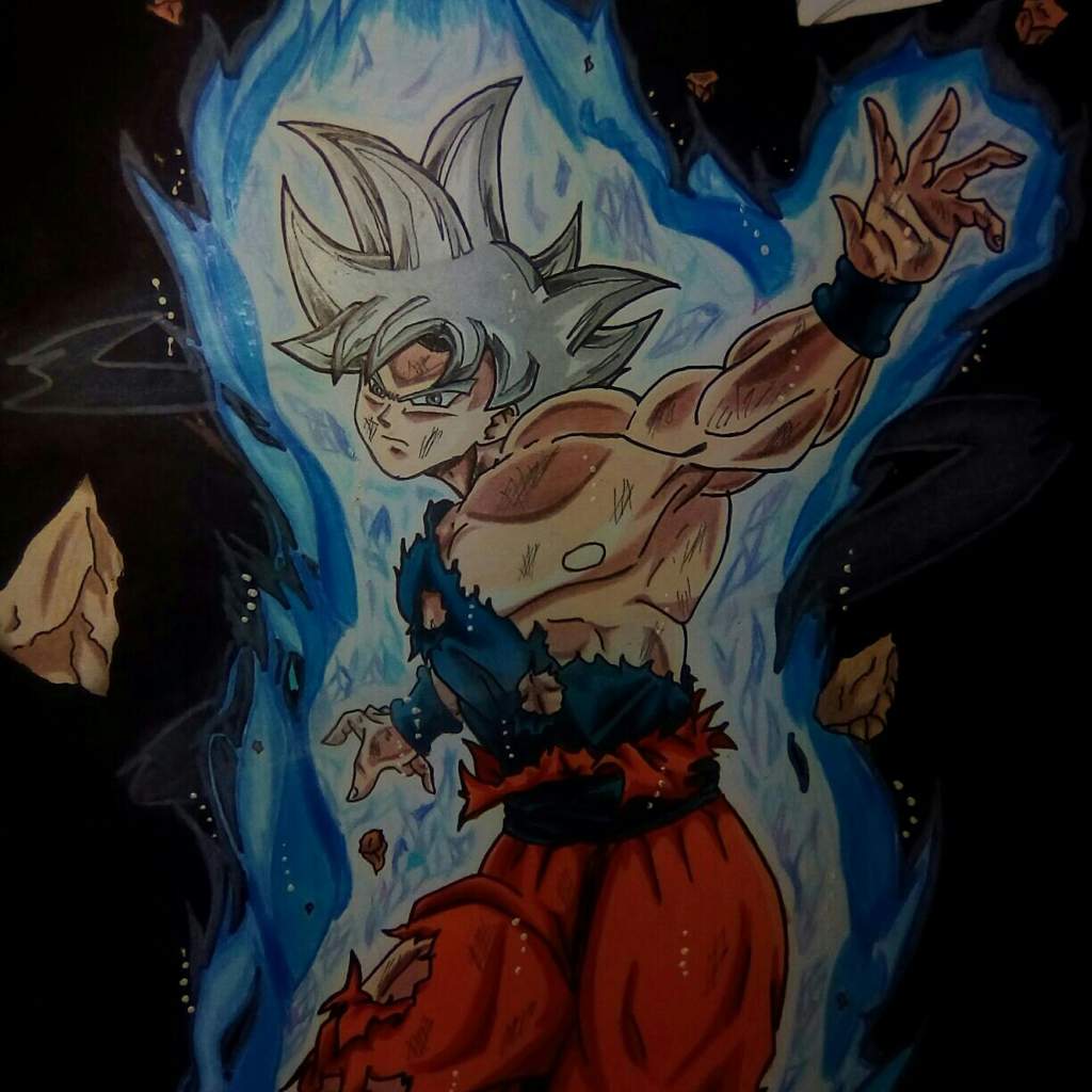 Fan Art Goku Ultra Instinto 100 Dibujos Y Anime Amino 0239