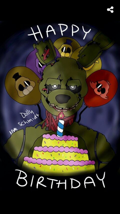 Springtrap birthday | Wiki | F.F.P.S. (FNaF 6) Amino