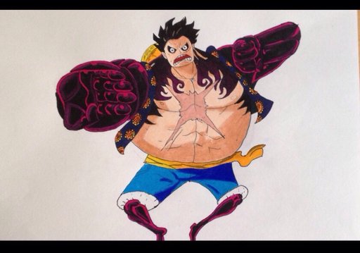 Dibujo gear 4! | •One Piece• Amino