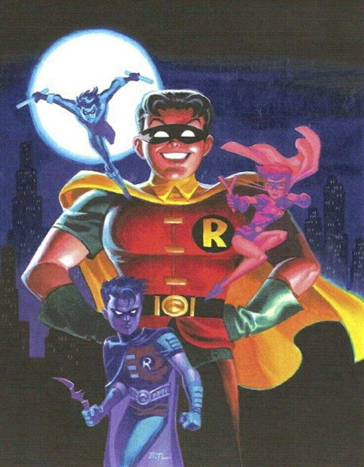 robin comic art