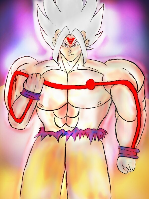 Goku Super Saiyan White Omni God Dragon Ball Super