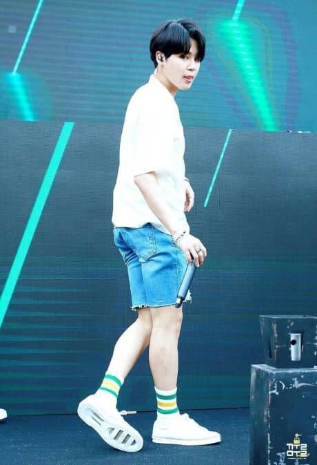 jimin in white tshirt