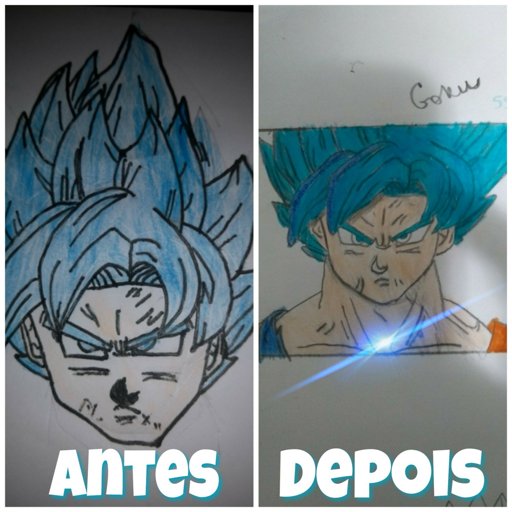 Meus desenhos antes e depois | Dragon Ball Oficial™ Amino