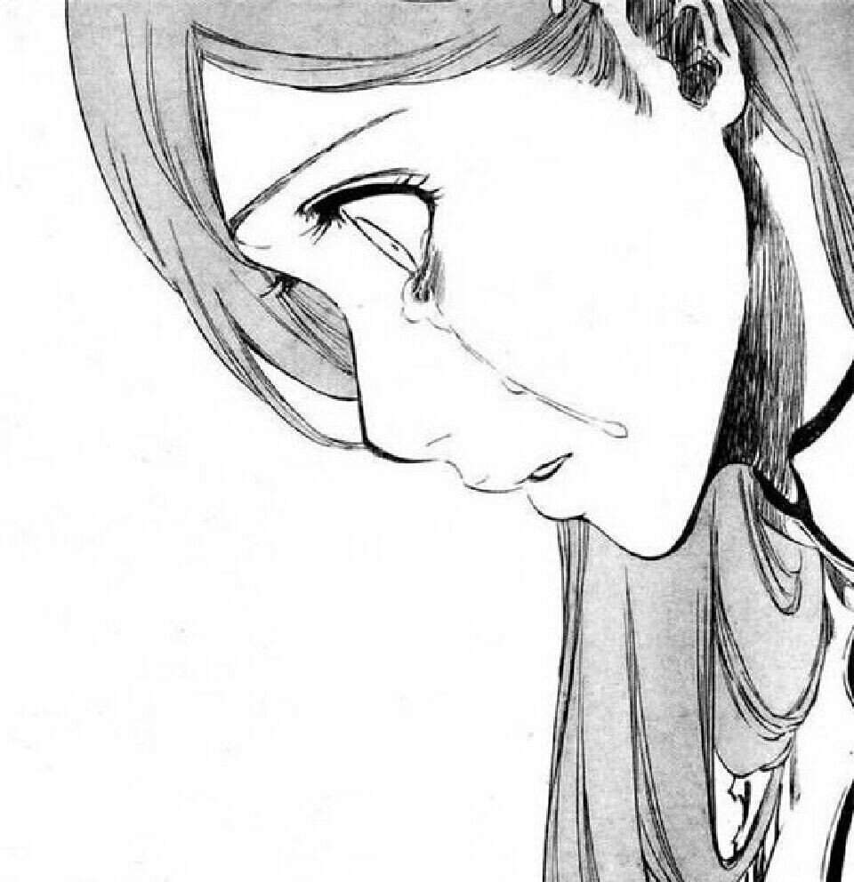 Плачущее лицо аниме