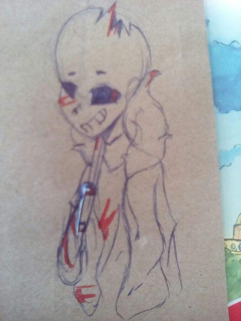 Horror Sans | InkTale и ErrorTale Amino