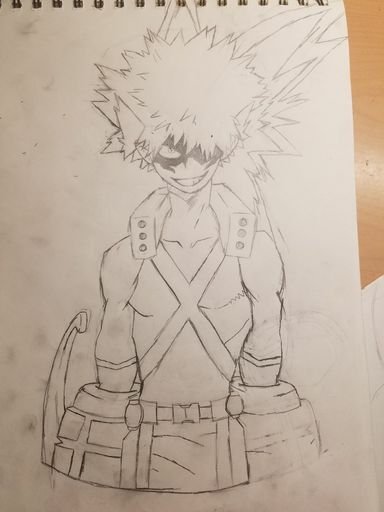 Bakugou drawing | My Hero Academia Amino