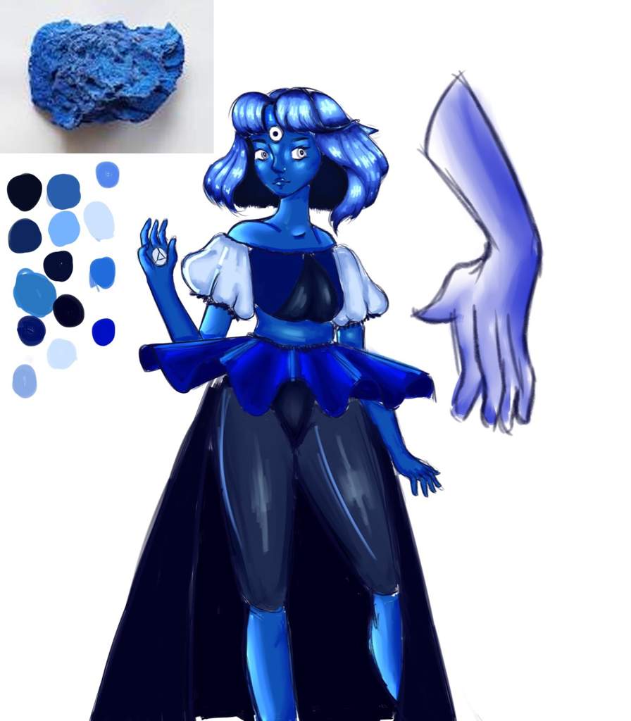 sapphire and lapis