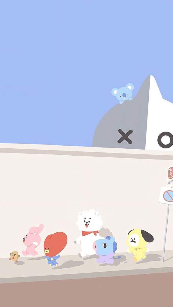 Here are some of the cuest BT21 Lockscreens!💖 | International Army🌍 Amino