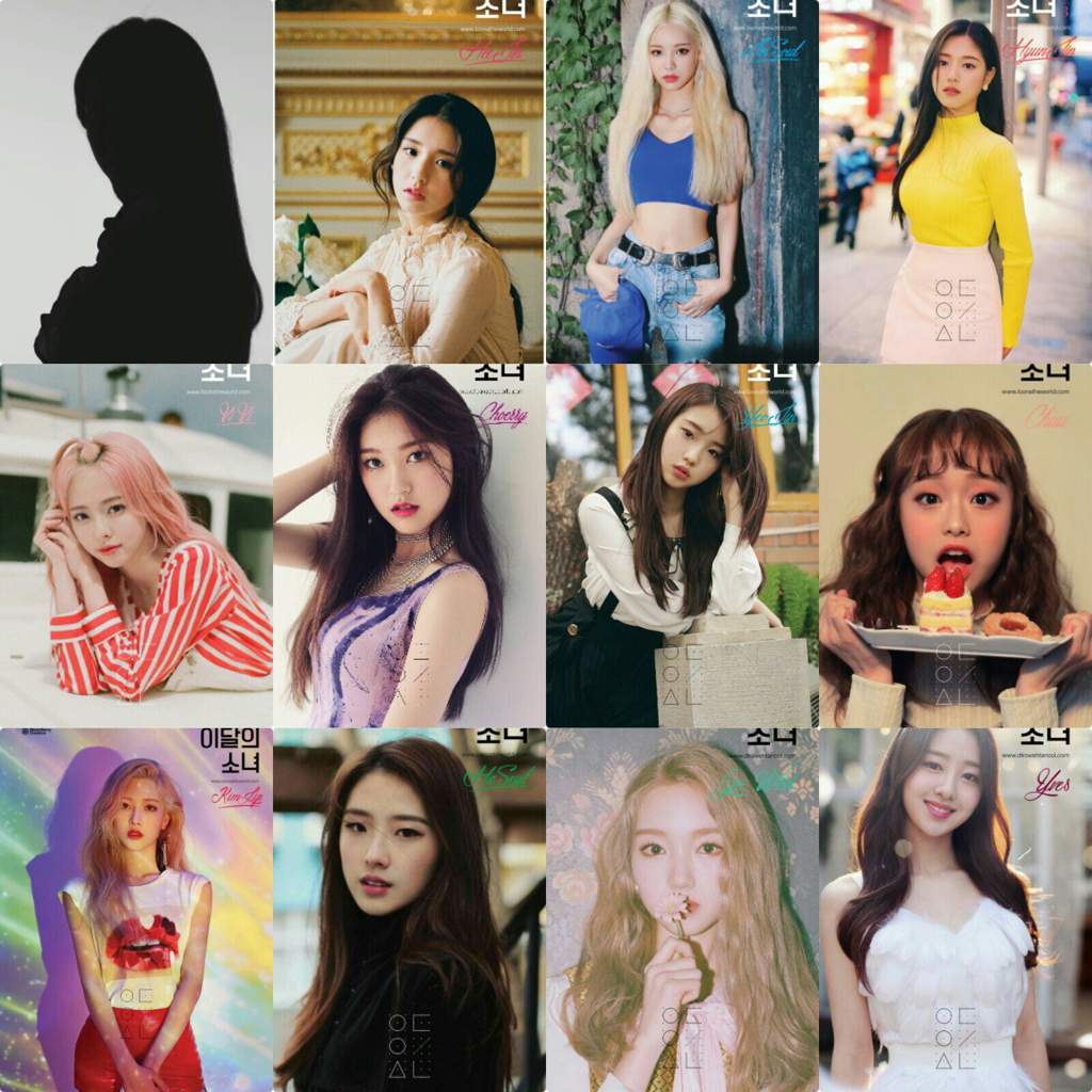 ALL Loona members montage | LOOΠΔ Amino Amino