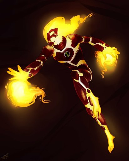 HeatBlast: Pyronite Species | Ben 10 Amino