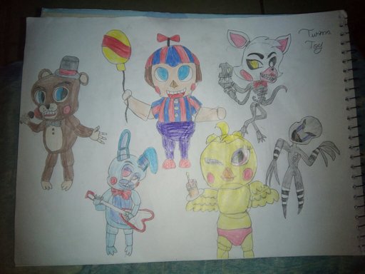 Desenho de fnaf 2 | FNaF Amino PT-BR Amino