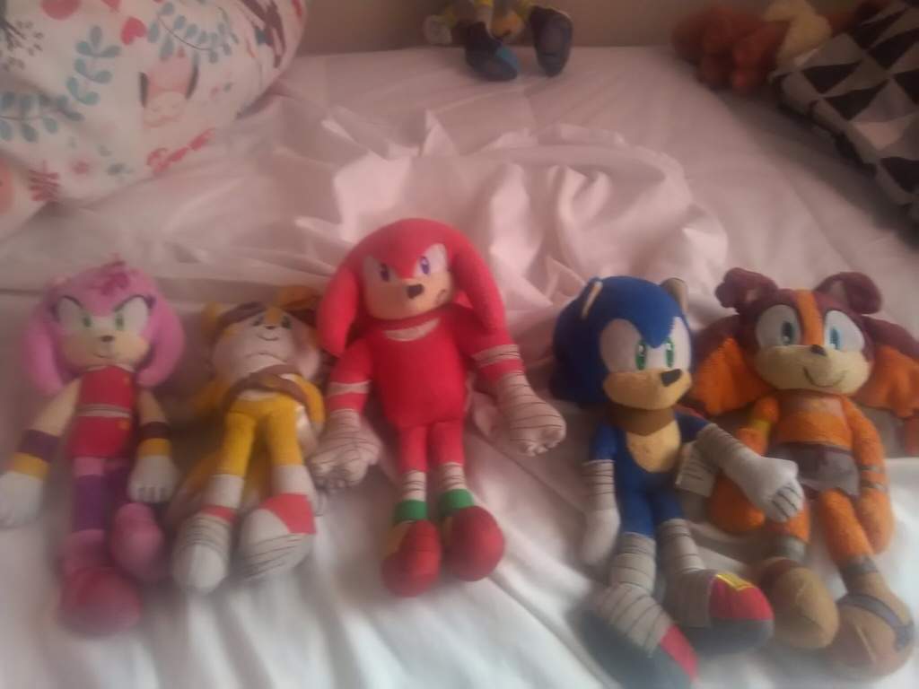 Sonic boom Sticks the badger plush made A spokeswoman for the players’ unio...