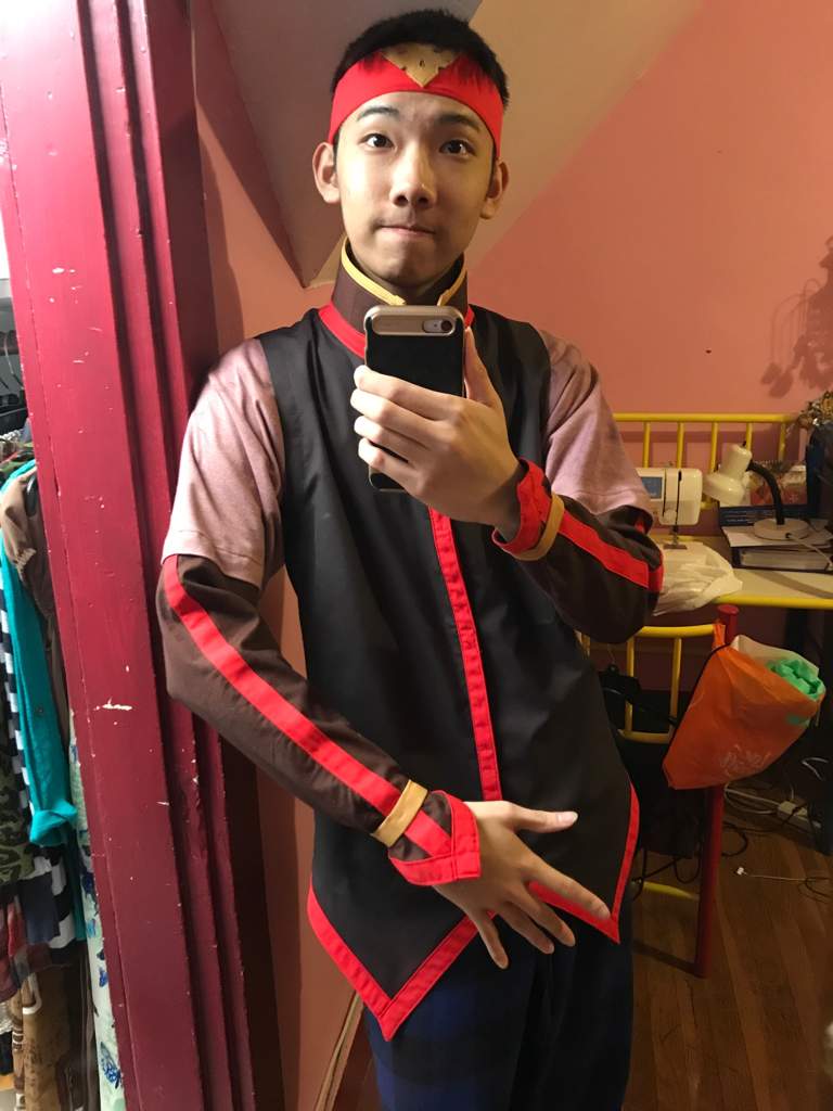 Fire Nation Aang Cosplay.