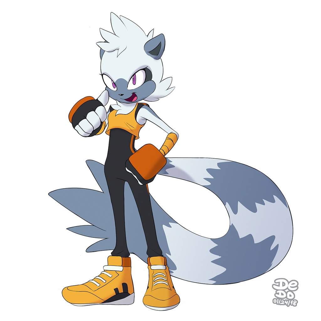 My favortie new female sonic character: Tangle the lemur | Sonic the ...