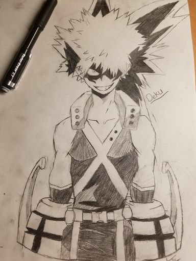 Bakugou drawing | My Hero Academia Amino