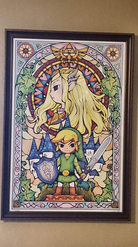 Update To Everyone I Finished My Zelda Picture With Frame On Nintendo Switch