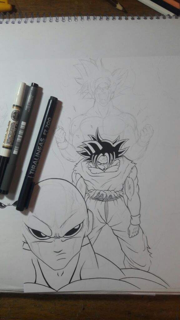 Dibujo de Goku Ultra instinto dominado | DibujArte Amino