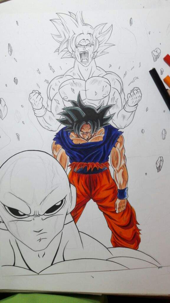 Dibujo De Goku Ultra Instinto Dominado Dibujarte Amino 