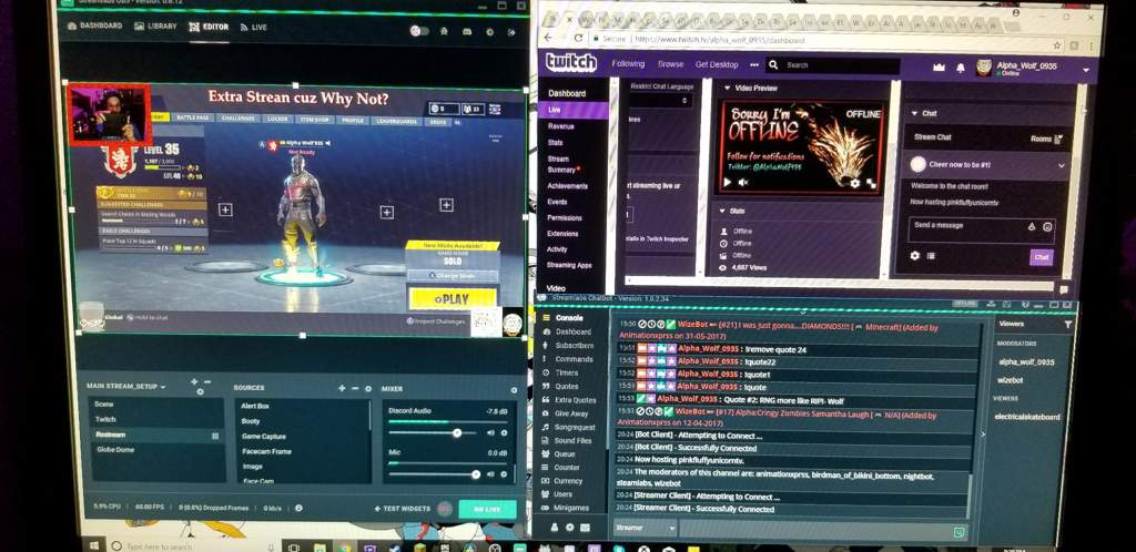 live with extra fortnite stream at twitch tv alpha wolf 0935 fortnite battle royale armory amino - twitch live stream fortnite now